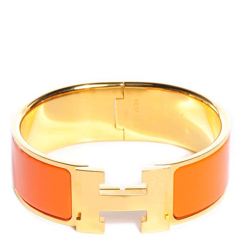 bracelet orange hermes